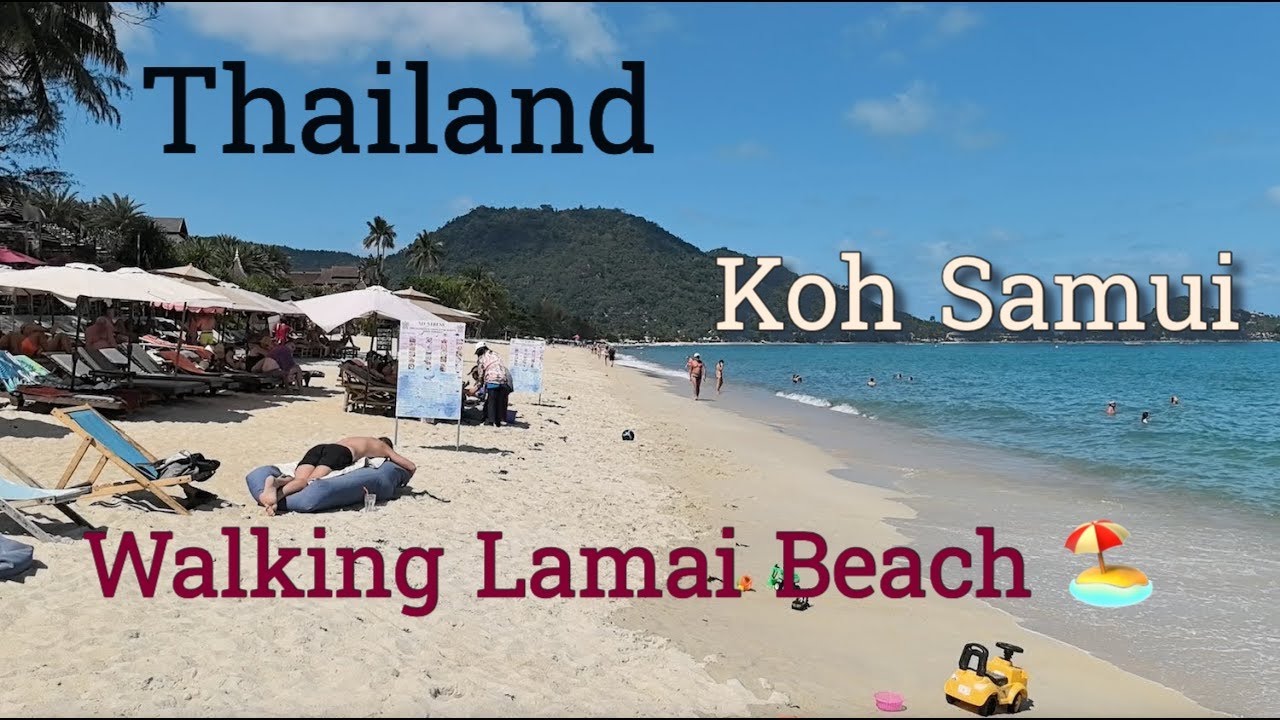 Discover the BEAUTY of Koh Samui Lamai Beach in Thailand! #kohsamui #kohsamuithailand #lamaibeach