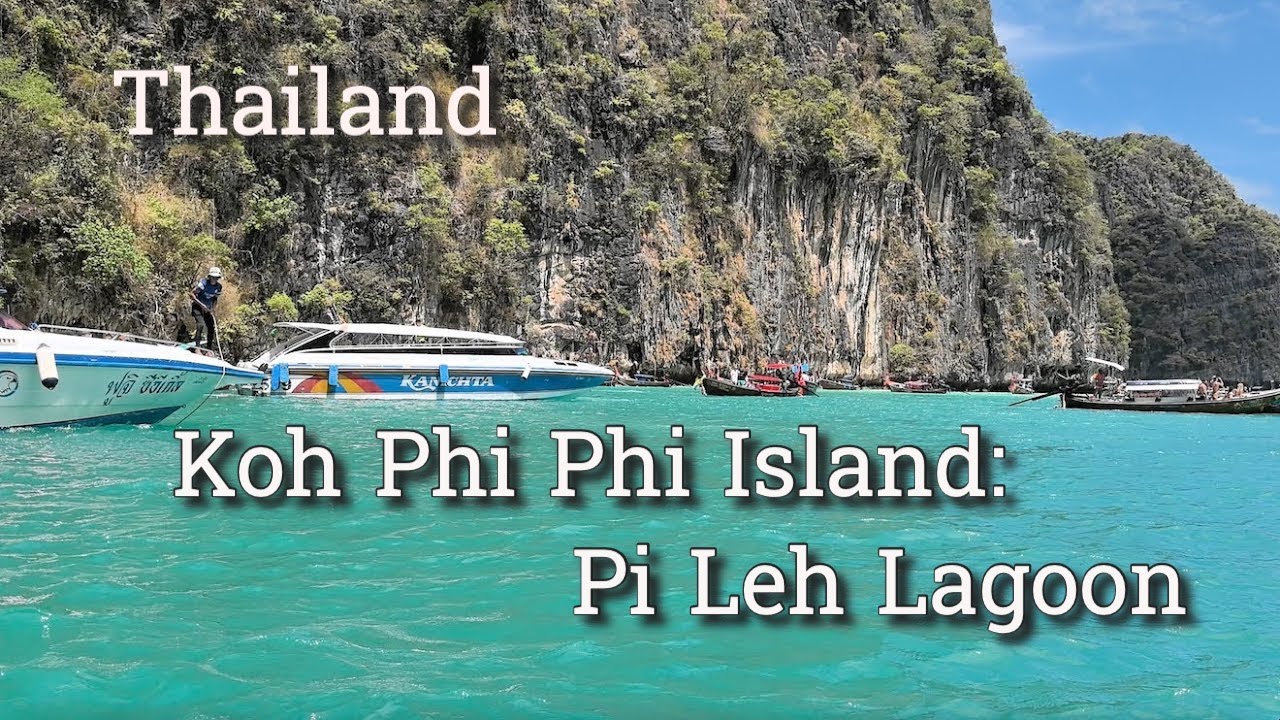 Thailand Koh Phi Phi Island Tour: Stunning Pi Leh Lagoon Adventure You Can’t Miss 4K #phiphi
