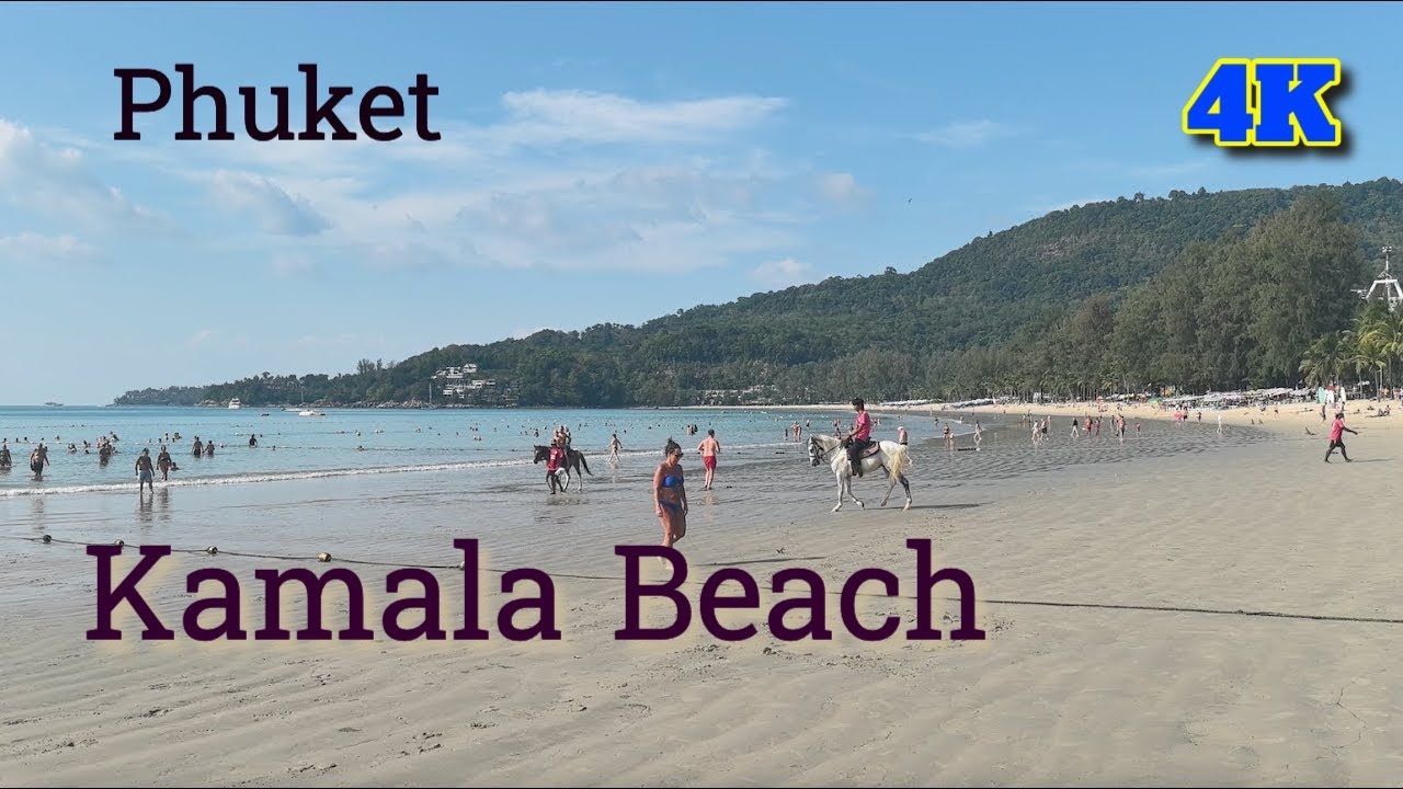 🇹🇭 Thailand Kamala Beach Phuket Vlog 2025 | Relaxing Kamala Beach Vlog & Thailand Travel Guide 4K