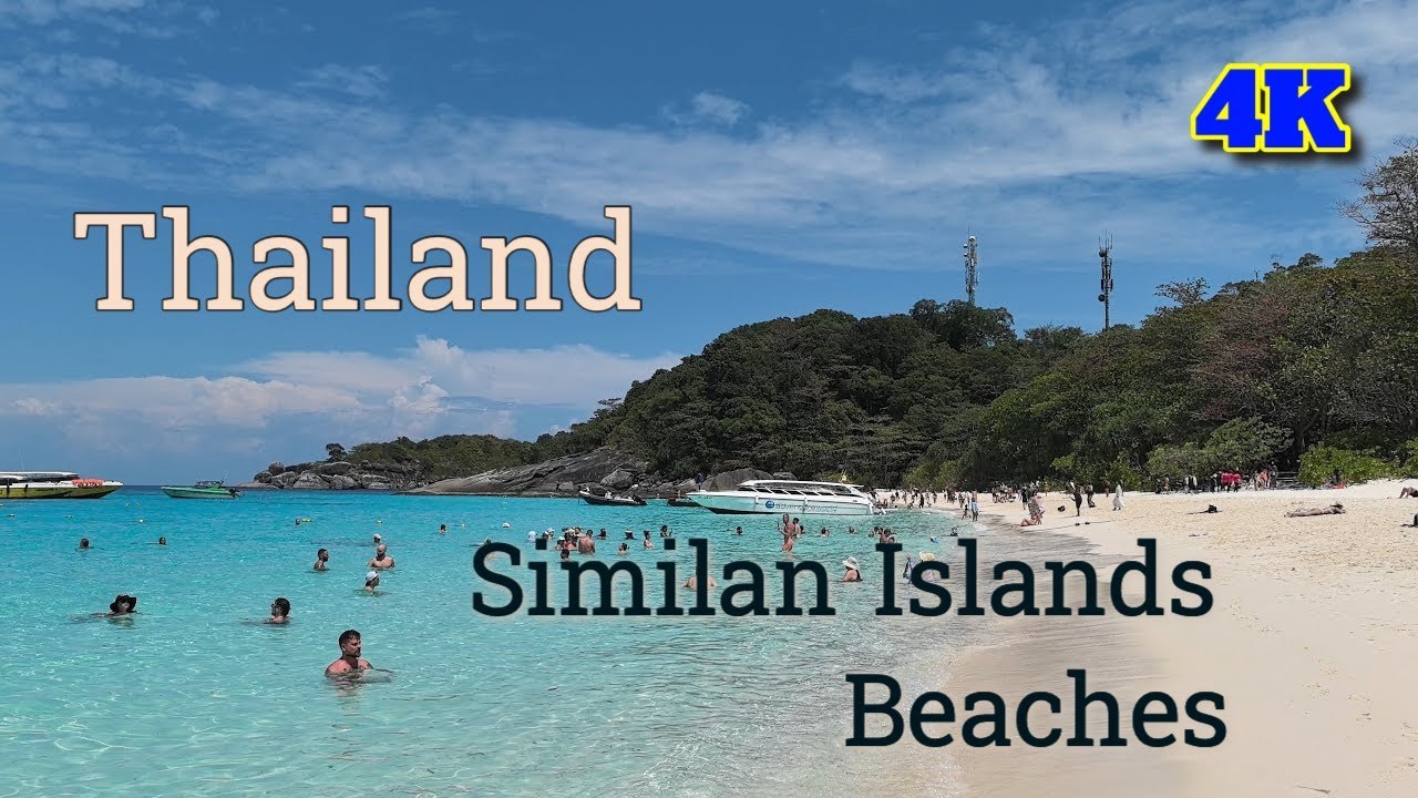 Similan Islands Thailand Vlog: Exploring Similan Islands Beach Paradise Koh Miang – Koh 4 Similan 4K