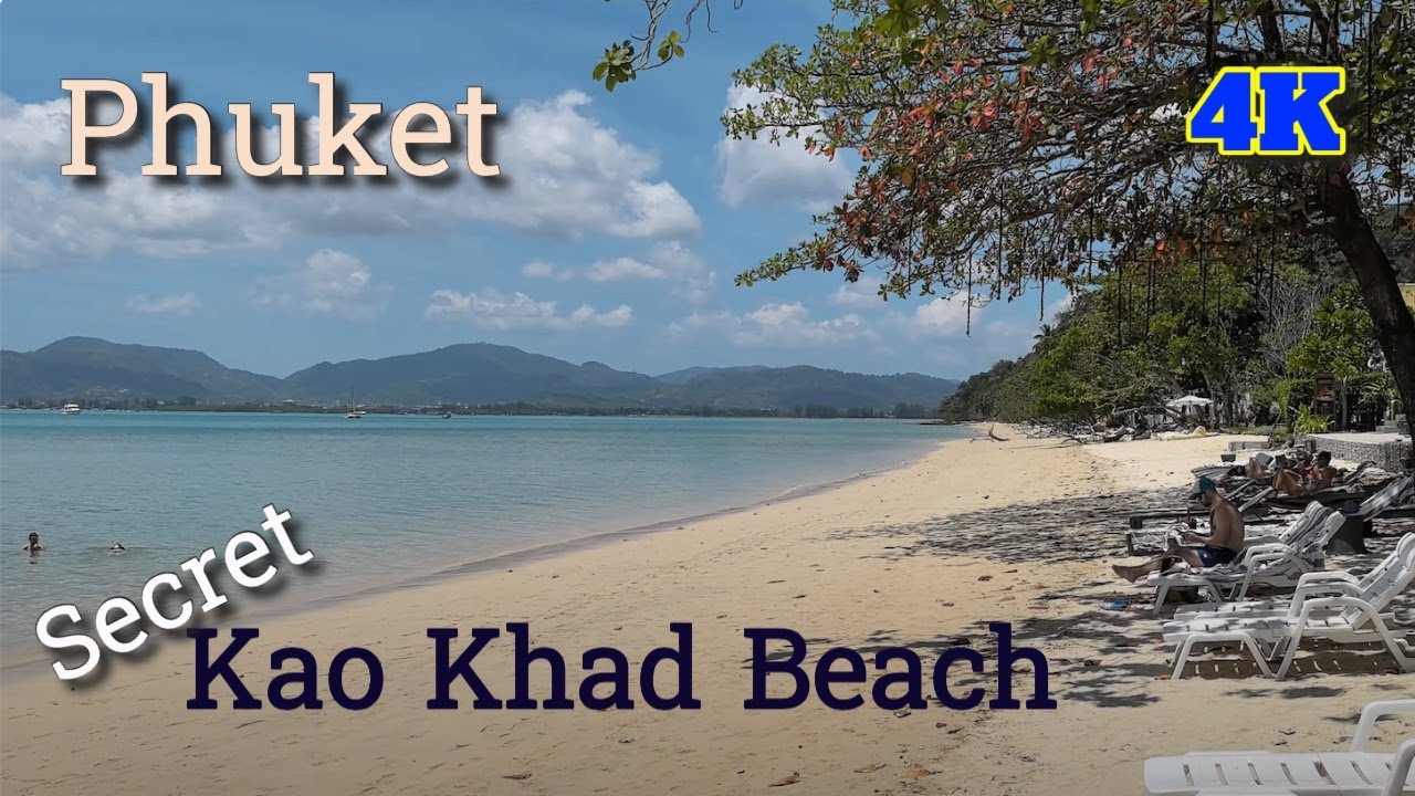 Secret Gem in Phuket! 🌴 Kao Khad Beach Thailand Vlog | Phuket Vlog Adventure 4K #phuket #thailand