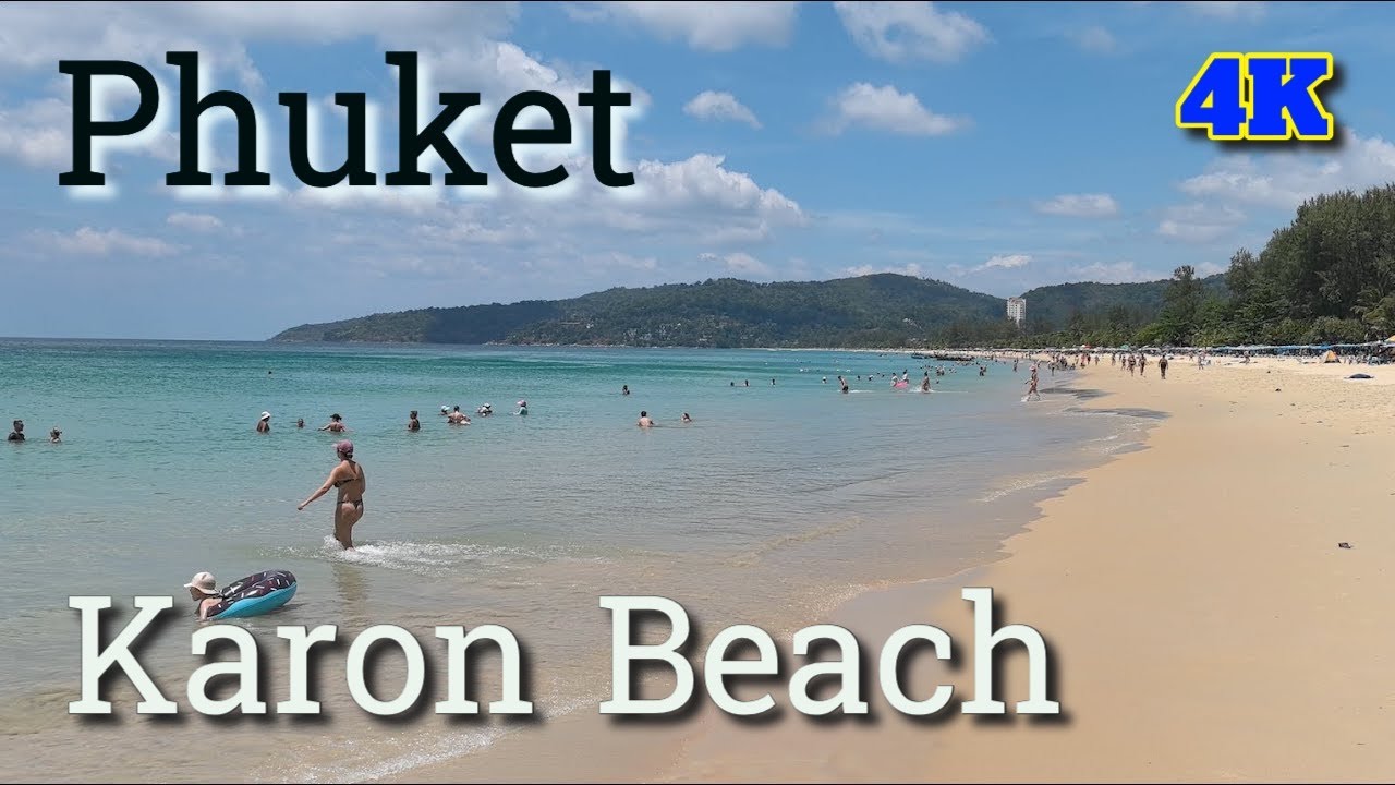 Thailand Karon Beach Phuket Walk 🇹🇭 | Thailand Phuket Vlog 2025 Travel Guide 4K #phuket #karonbeach